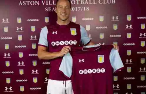Big Man!! Ex Chelsea Captain John Terry Named Captain Of Aston Villa (Read)